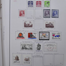 Collection massive timbres d'Europe neufs et oblitérés en un album.