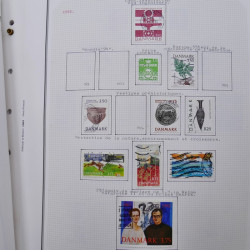 Collection massive timbres d'Europe neufs et oblitérés en un album.