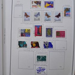 Collection massive timbres d'Europe neufs et oblitérés en un album.