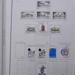 Collection massive timbres d'Europe neufs et oblitérés en un album.
