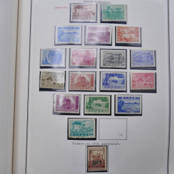 Collection massive timbres d'Europe neufs et oblitérés en un album.