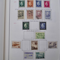 Collection massive timbres d'Europe neufs et oblitérés en un album.