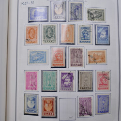 Collection massive timbres d'Europe neufs et oblitérés en un album.