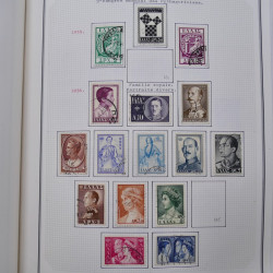 Collection massive timbres d'Europe neufs et oblitérés en un album.