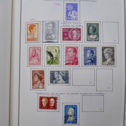 Collection massive timbres d'Europe neufs et oblitérés en un album.