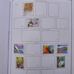 Collection massive timbres d'Europe neufs et oblitérés en un album.