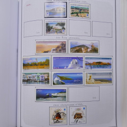 Collection massive timbres d'Europe neufs et oblitérés en un album.