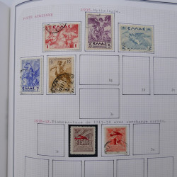 Collection massive timbres d'Europe neufs et oblitérés en un album.