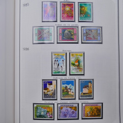 Collection massive timbres d'Europe neufs et oblitérés en un album.