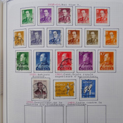 Collection massive timbres d'Europe neufs et oblitérés en un album.