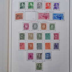 Collection massive timbres d'Europe neufs et oblitérés en un album.