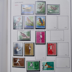 Collection massive timbres d'Europe neufs et oblitérés en un album.