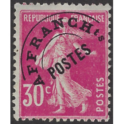 Timbre préoblitéré de France type Semeuse N°59 neuf**.