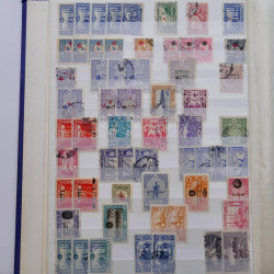 Lot de timbres de Turquie, Yougoslavie oblitérés en un album