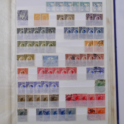 Lot de timbres de Turquie, Yougoslavie oblitérés en un album