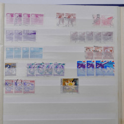 Lot de timbres de Turquie, Yougoslavie oblitérés en un album