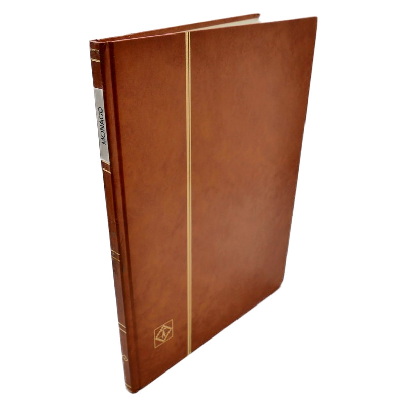 Lot de timbres de Monaco neufs et oblitérés en un album.