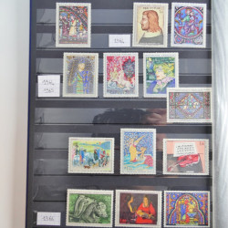 Collection timbres Musée imaginaire de France 1961-2011 neufs** complet.