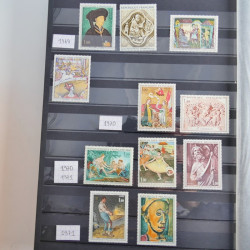 Collection timbres Musée imaginaire de France 1961-2011 neufs** complet.