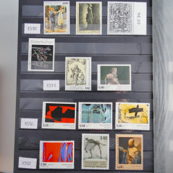 Collection timbres Musée imaginaire de France 1961-2011 neufs** complet.