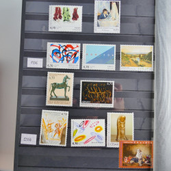 Collection timbres Musée imaginaire de France 1961-2011 neufs** complet.