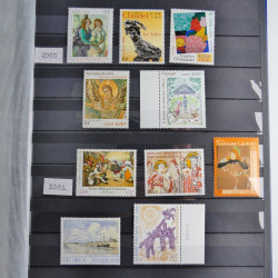 Collection timbres Musée imaginaire de France 1961-2011 neufs** complet.