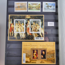 Collection timbres Musée imaginaire de France 1961-2011 neufs** complet.