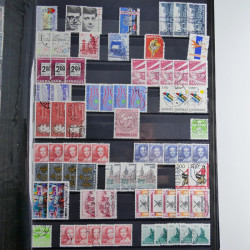 Lot de timbres de Danemark oblitérés en un album.