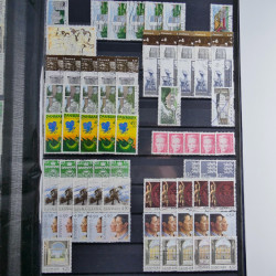 Lot de timbres de Danemark oblitérés en un album.