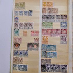 Lot de timbres de Russie neufs et oblitérés en deux albums.