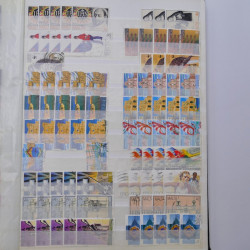 Lot de timbres de Malte oblitérés en un album.