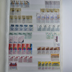 Lot de timbres d'Allemagne neufs et oblitérés en huit albums.