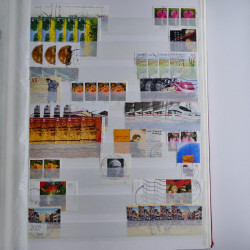 Lot de timbres d'Allemagne neufs et oblitérés en huit albums.