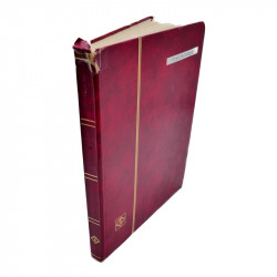 Lot de timbres de Tchécoslovaquie oblitérés en un album.