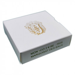 Coffret BE 2 euros Monaco 2025 - Marquisat des baux.