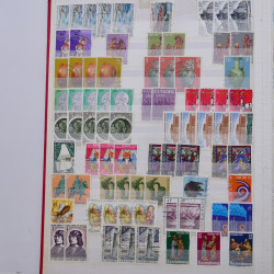 Lot de timbres de Luxembourg oblitérés en un album.