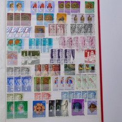 Lot de timbres de Luxembourg oblitérés en un album.