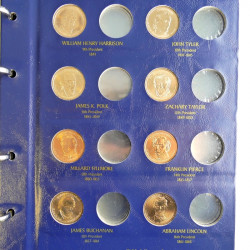 Collection de monnaies 1 dollars présidentielle 2007-2016