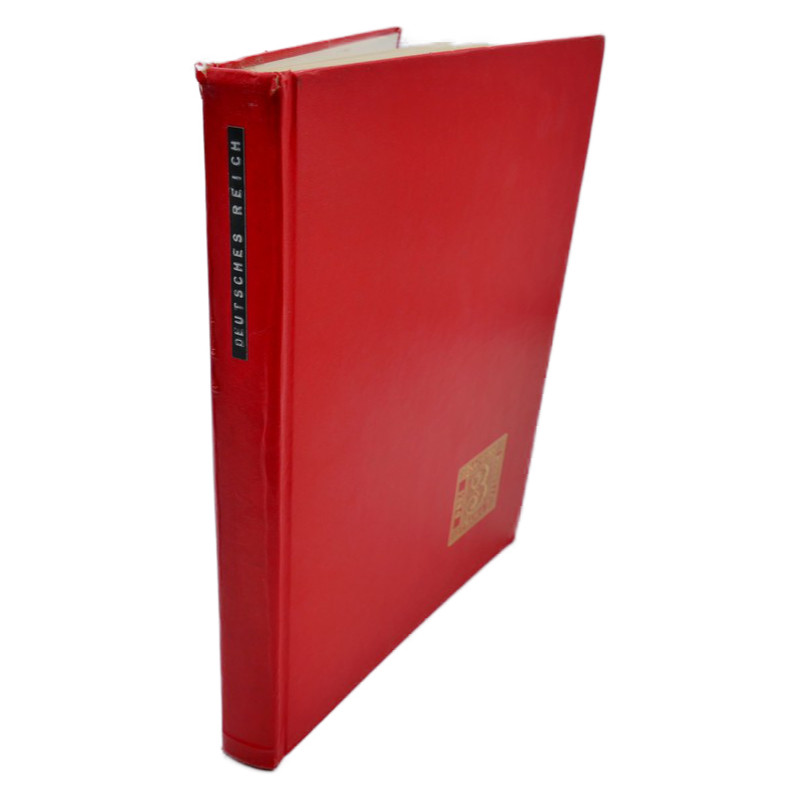 Lot de timbres d'Allemagne Reich neufs et oblitérés en un album.