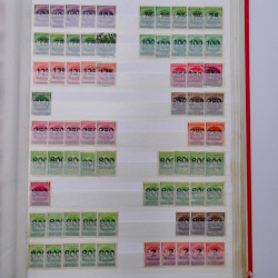 Lot de timbres d'Allemagne Reich neufs et oblitérés en un album.