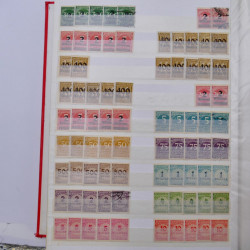 Lot de timbres d'Allemagne Reich neufs et oblitérés en un album.