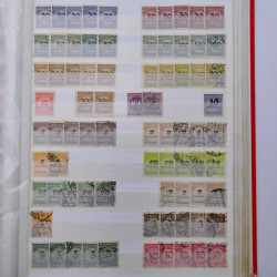 Lot de timbres d'Allemagne Reich neufs et oblitérés en un album.