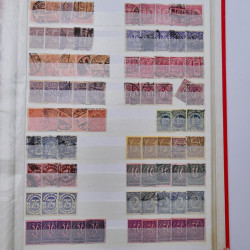 Lot de timbres d'Allemagne Reich neufs et oblitérés en un album.