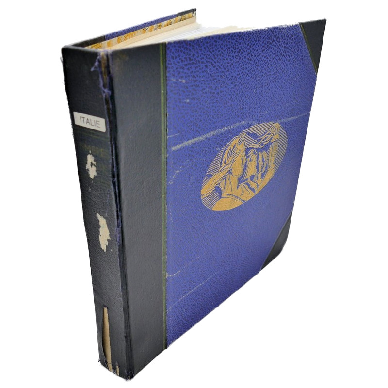 Collection timbres d'Italie 1862-2003 neufs et oblitérés en un album.