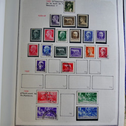 Collection timbres d'Italie 1862-2003 neufs et oblitérés en un album.