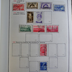 Collection timbres d'Italie 1862-2003 neufs et oblitérés en un album.