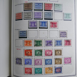 Collection timbres d'Italie 1862-2003 neufs et oblitérés en un album.