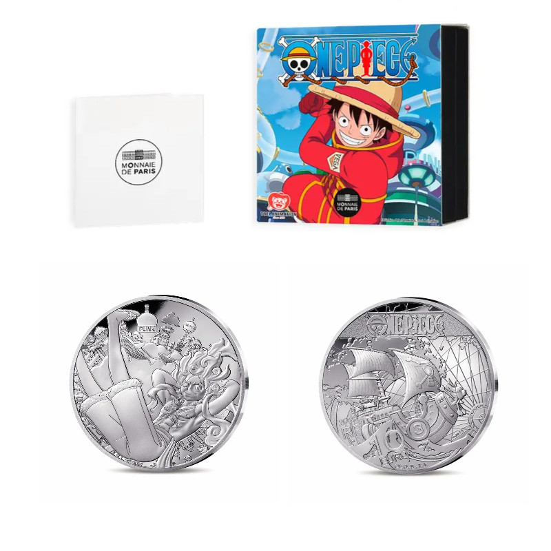 France One Piece 10 euros argent en coffret BE 2025.
