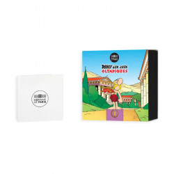 France Astérix aux Jeux Olympiques 10 euros argent colorisée en coffret BE 2024.