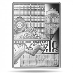 France Eugene Delacroix 10 euros argent colorisée en coffret BE 2023.
